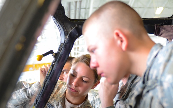 St. John’s students visit the ‘Demon’ Brigade