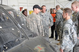 St. John’s students visit the ‘Demon’ Brigade