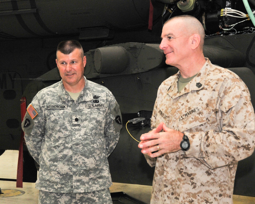 Senior enlisted leader to chairman of the joint chiefs visits Ellington Field
