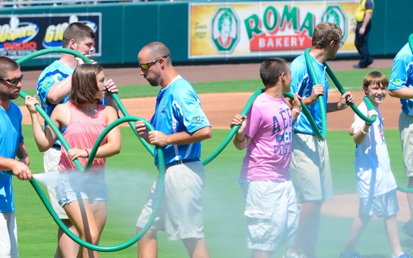 Royals Troopers program hosts 1st CAB kids