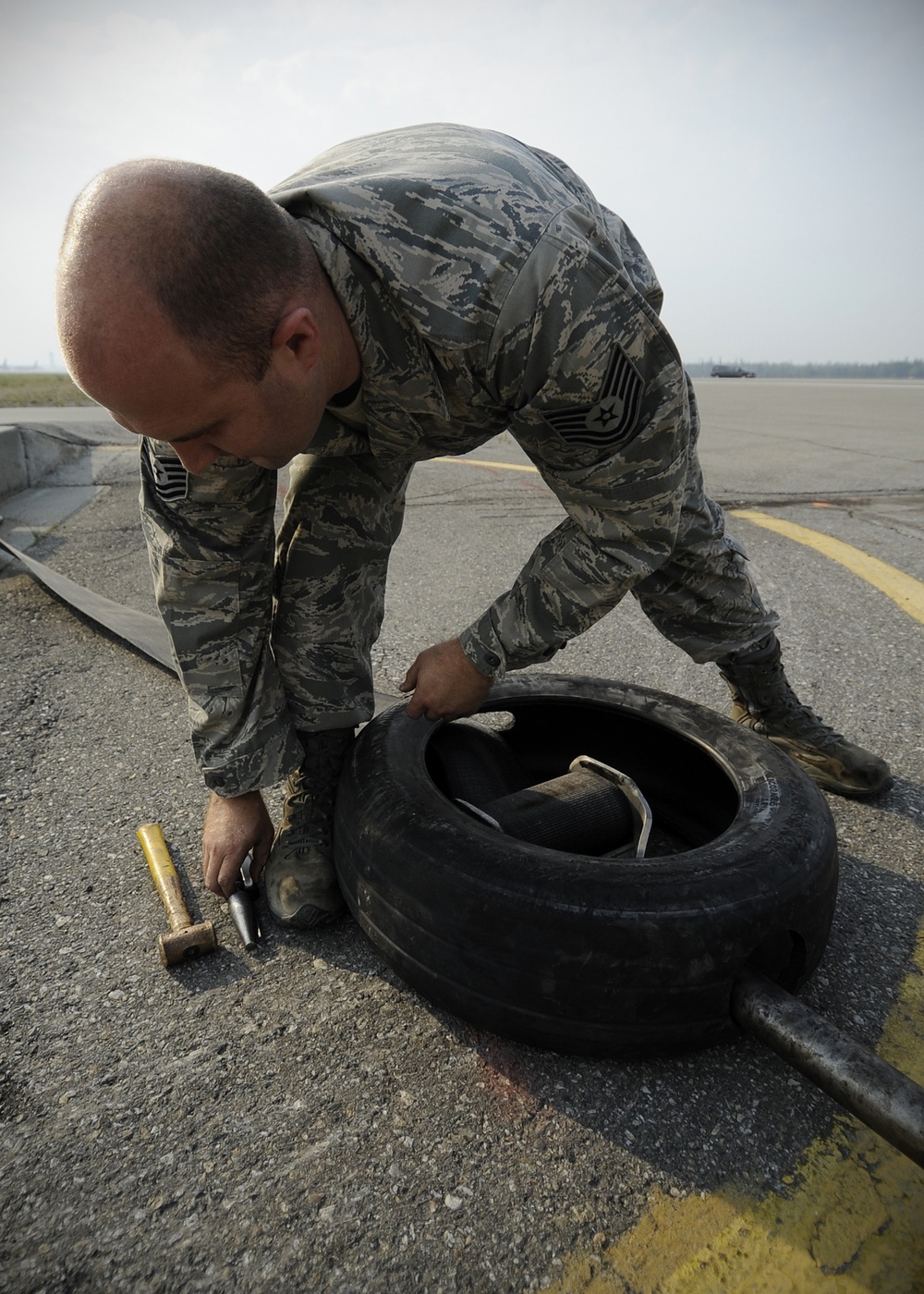 354th CES Power Pros keep jets stopping on a dime