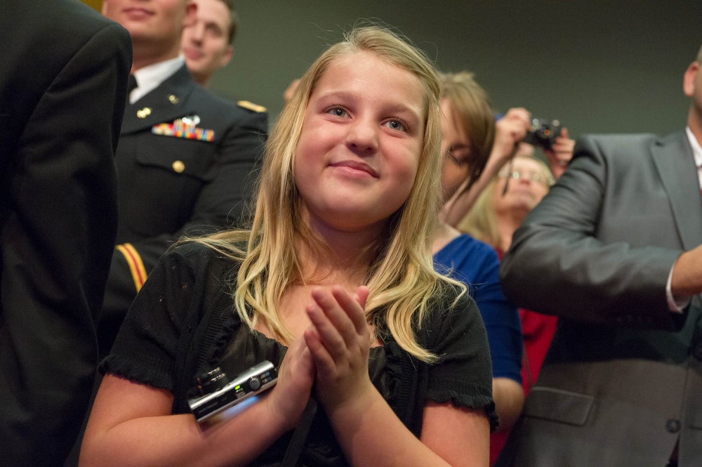 Medal of Honor Hall of Heroes Induction Ceremony in honor of US Army Staff Sgt. Ty Michael Carter