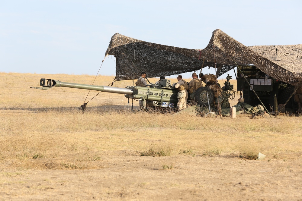 Artillery regiment shakes Camp Pendleton