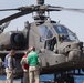 US Army helicopters train with US Navy