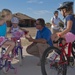 Children test their riding skills at Bicycle Rodeo