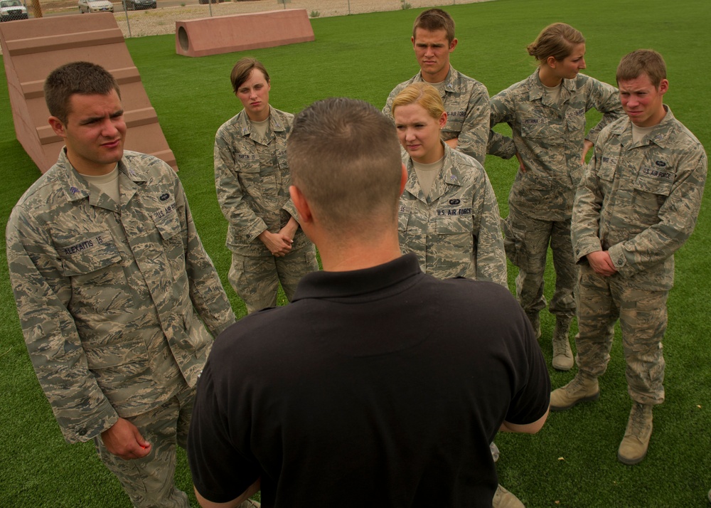 US Air Force Academy cadets learn the ropes at Holloman