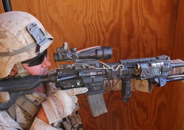 Marines mentor, allow ANA to take lead during mock raid