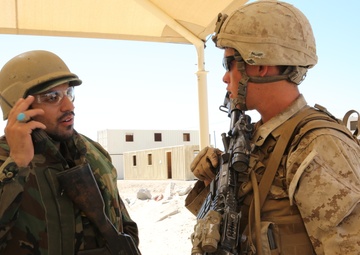 Marines mentor, allow ANA to take lead during mock raid