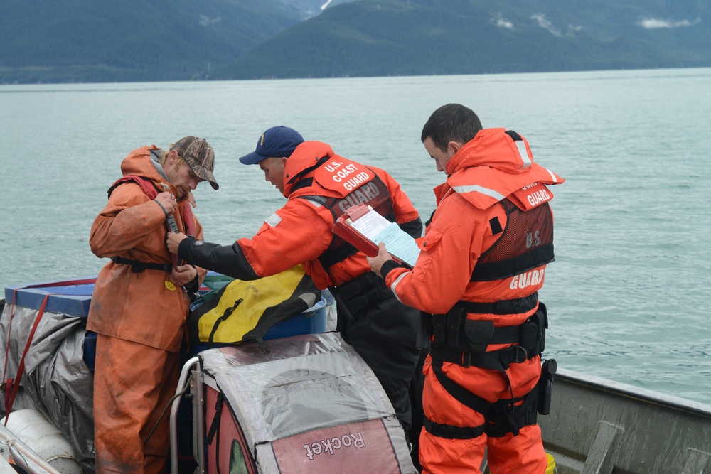 Coast Guard Station Juneau Boarding