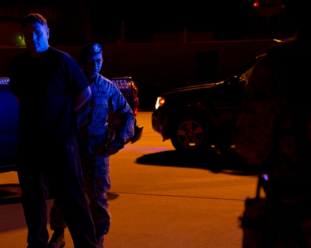 Lights out, gears up … Airfield comes alive at night
