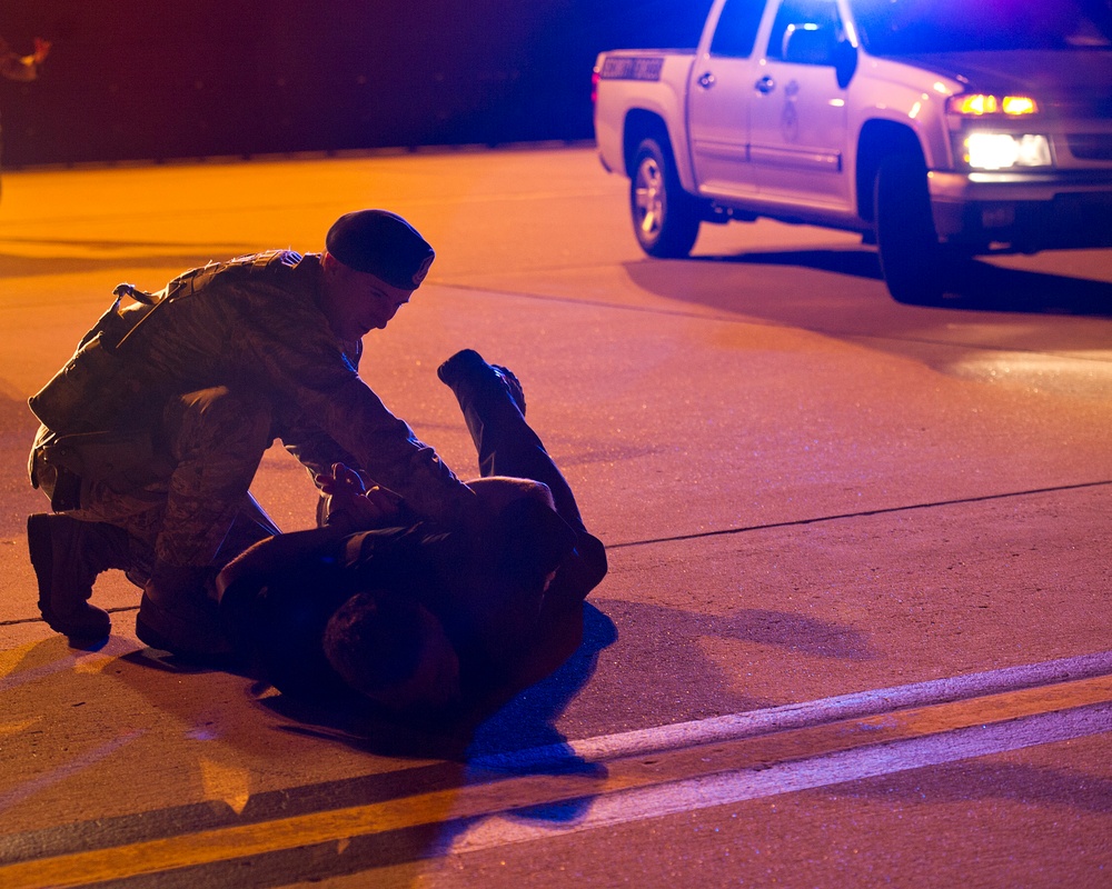 Lights out, gears up … Airfield comes alive at night
