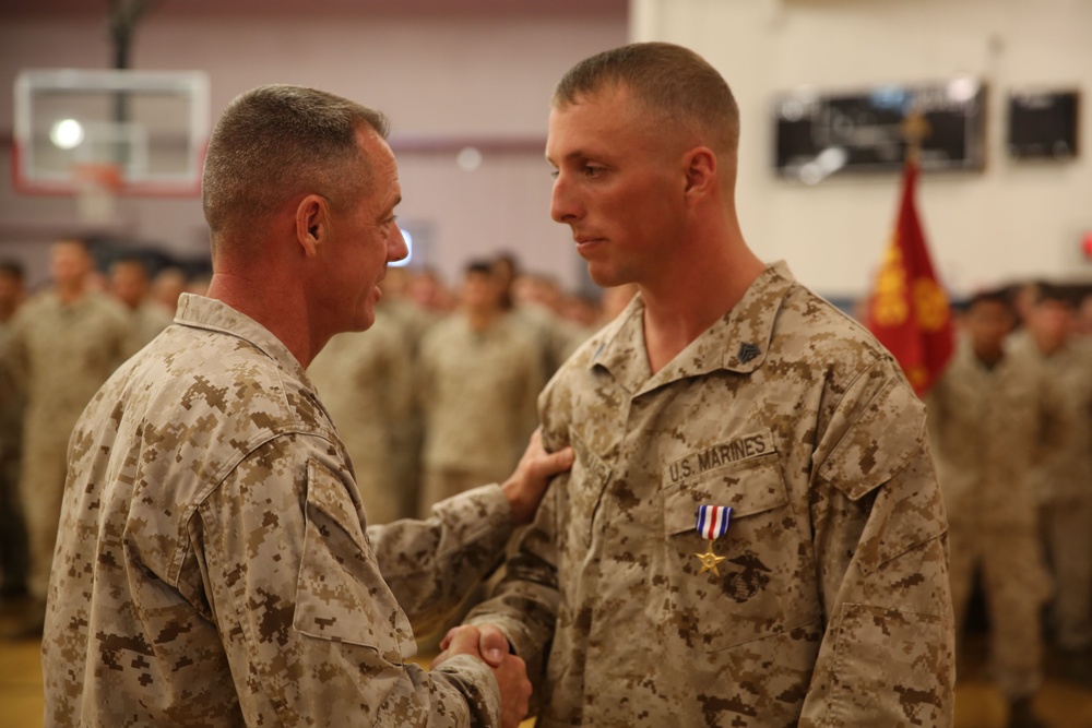 Marine ‘extremely humbled’ to receive Silver Star