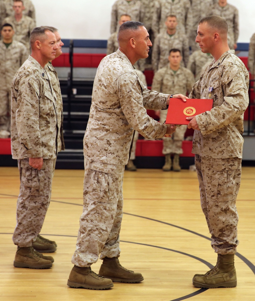 Marine ‘extremely humbled’ to receive Silver Star