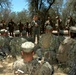 VADM Braun visits Seabees while field training.