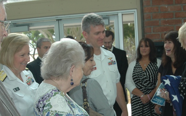 VR-55 holds memorial for fellow sailor