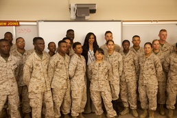Miss North Carolina USA supports service members