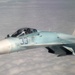 A Russian Federation air force Su-27 fighter particpates in Vigilant Eagle 13