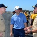 San Diego Chargers visit USS Ronald Reagan (CVN 76
