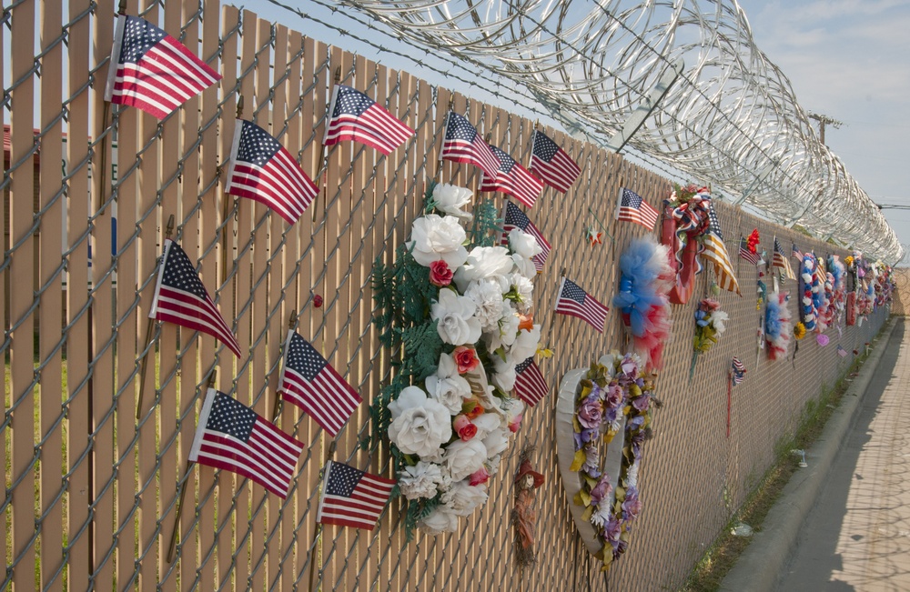 Makeshift memorial to Fort Hood shooting victims still stands after nearly 4 years