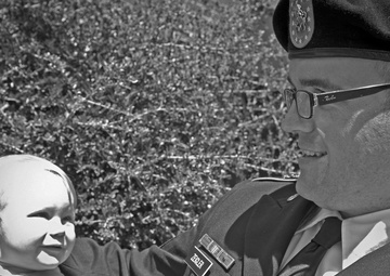 Staff Sgt. Patrick Zeigler and son