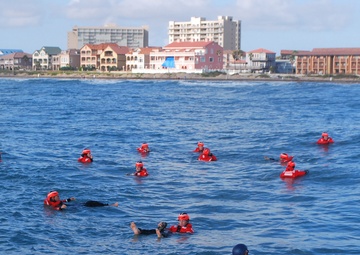 First beach rescue interagency team exercise off South Padre Island