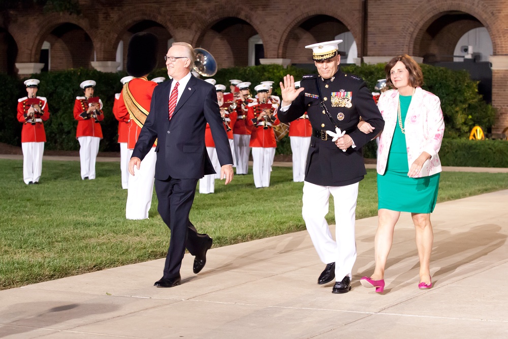 Evening parade