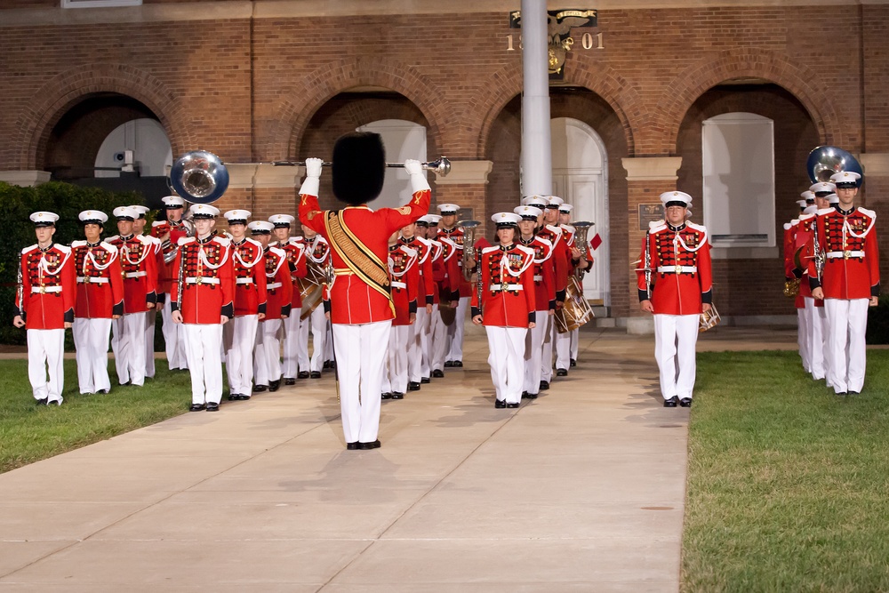 Evening parade