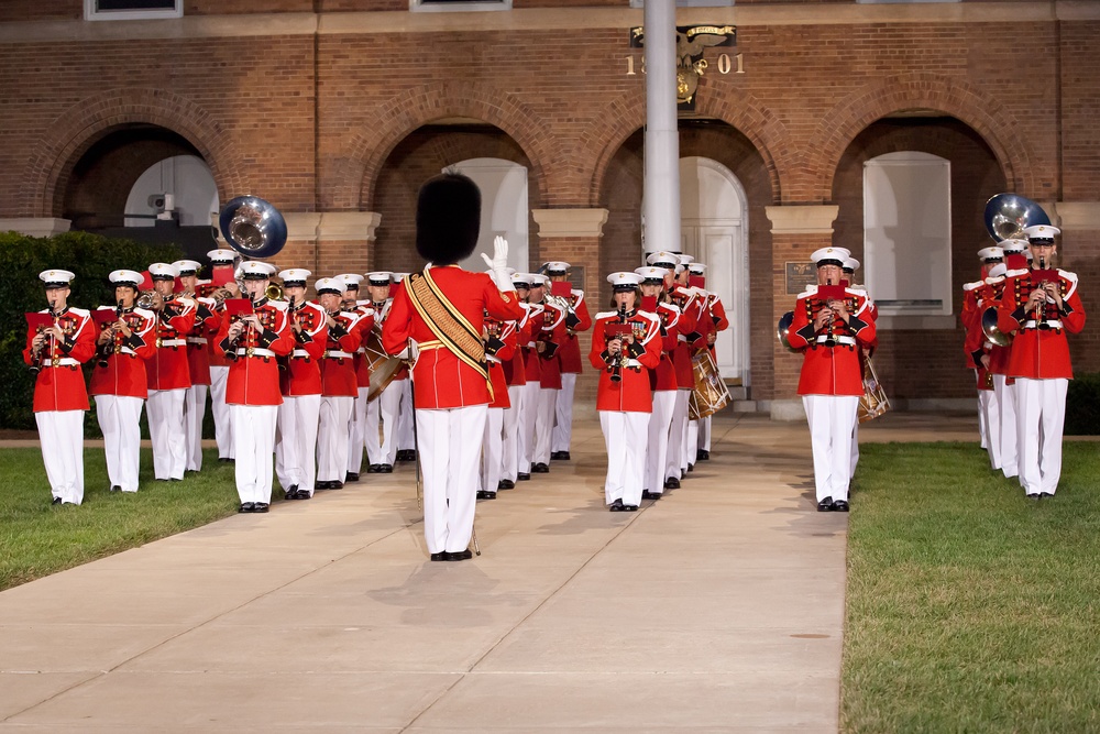 Evening parade