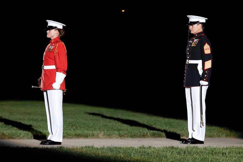 Evening parade