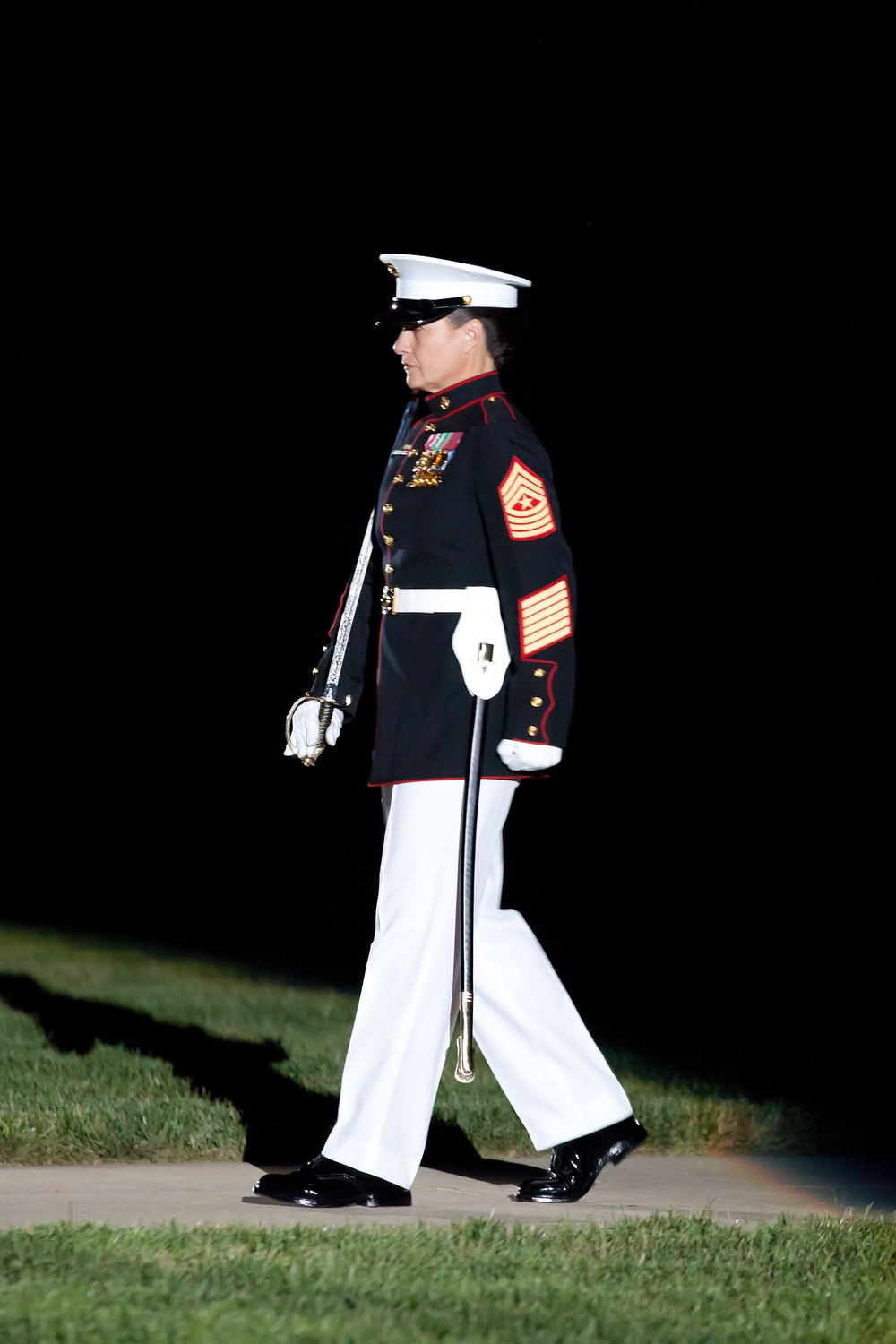 Evening parade