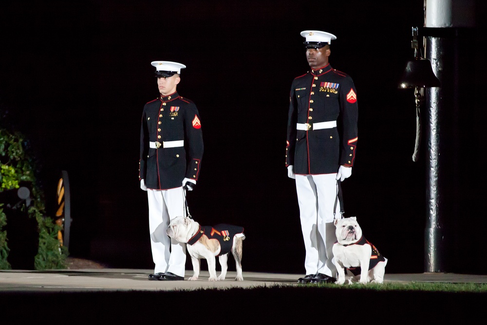 Evening parade