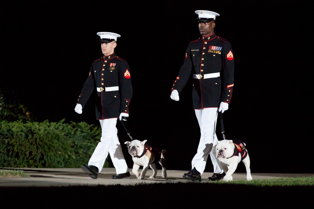 Evening parade