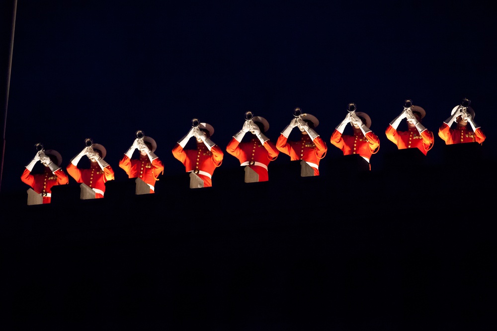 Evening parade