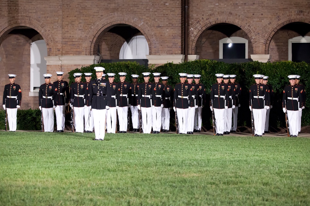 Evening parade
