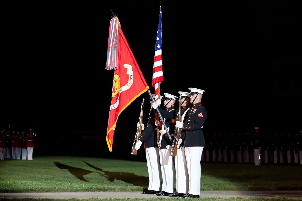 Evening parade