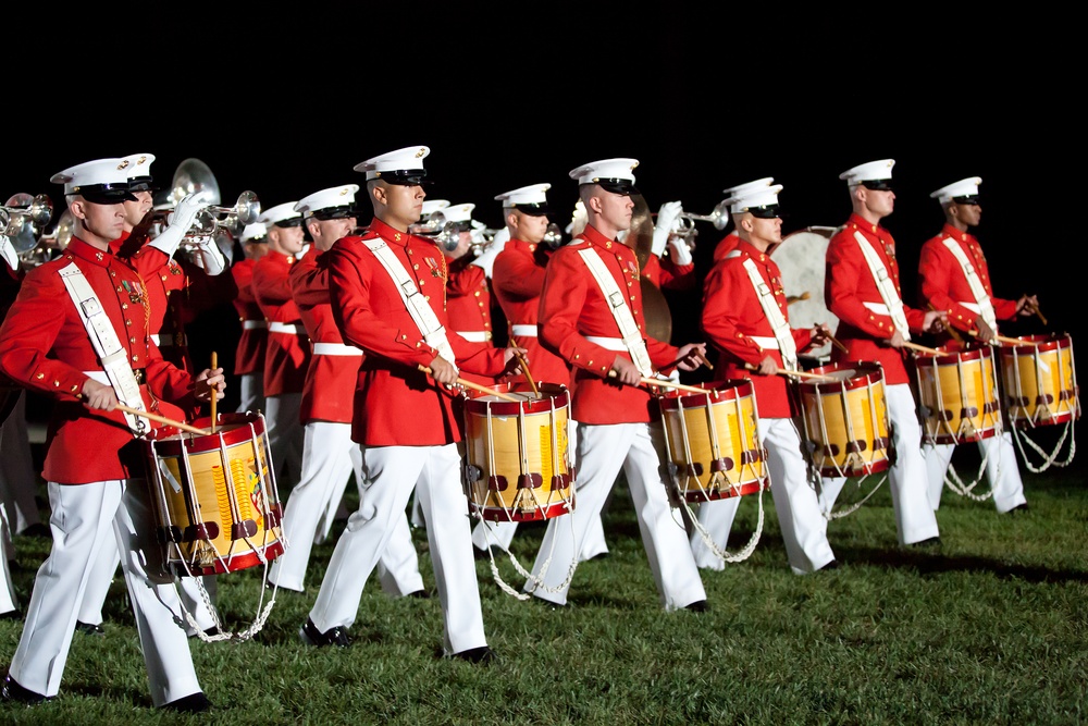 Evening parade