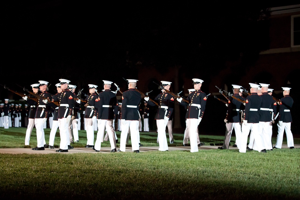 Evening parade