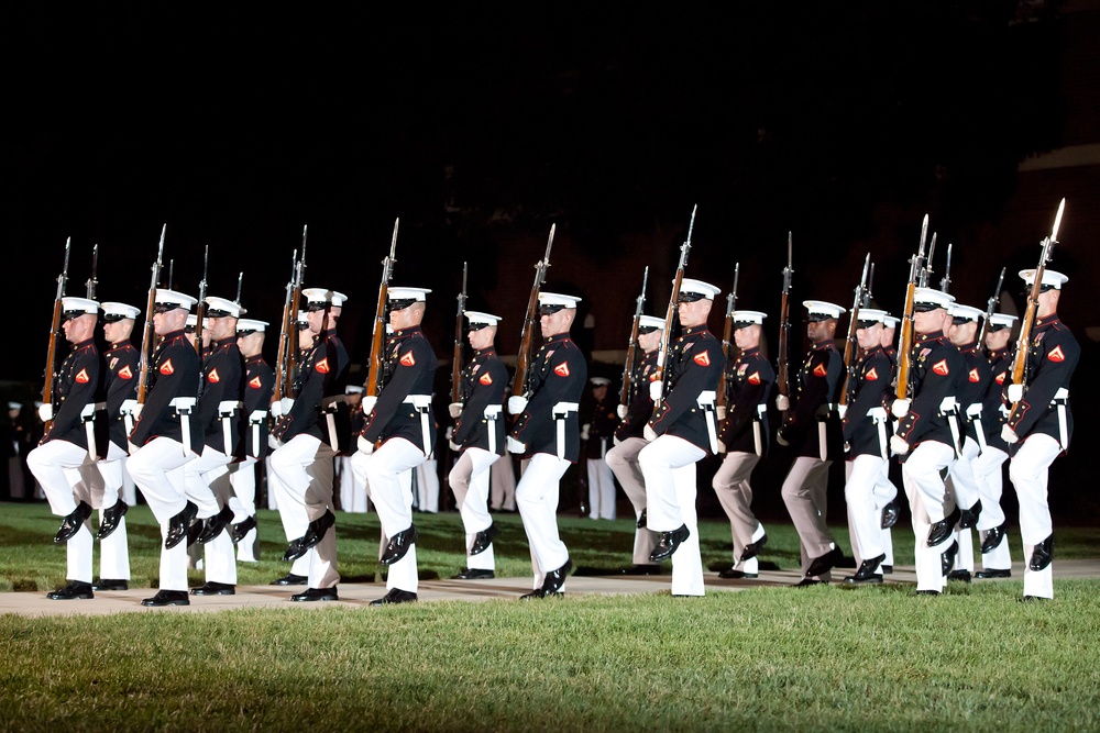 Evening parade