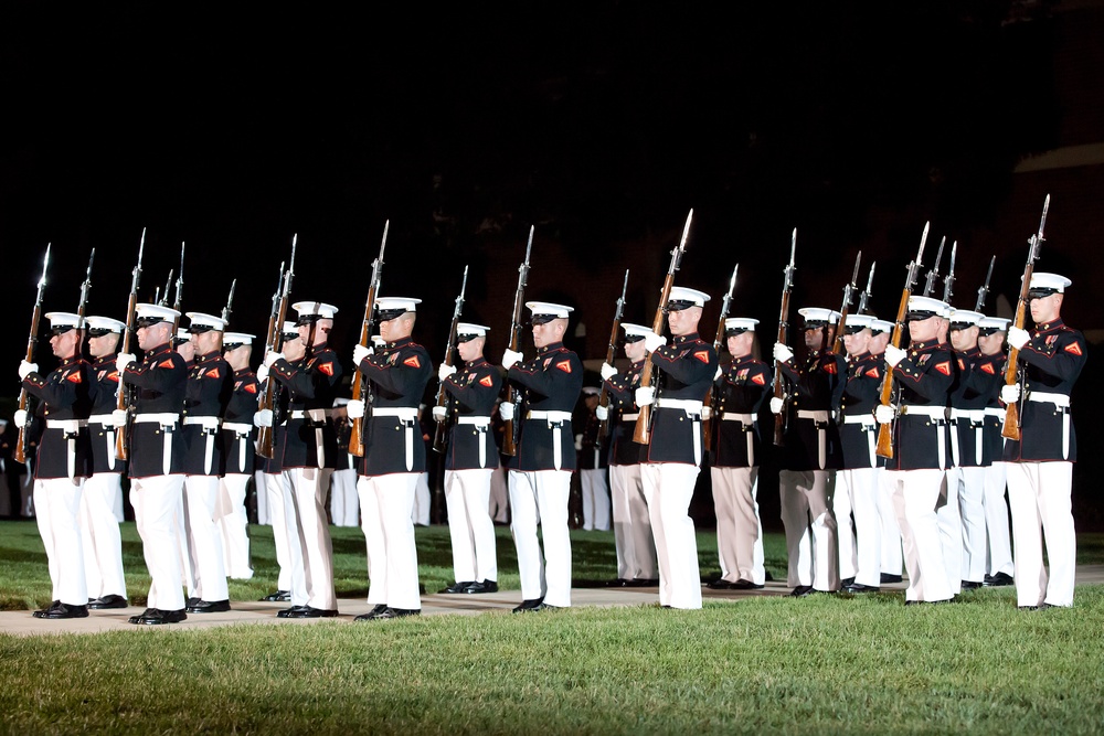 Evening parade