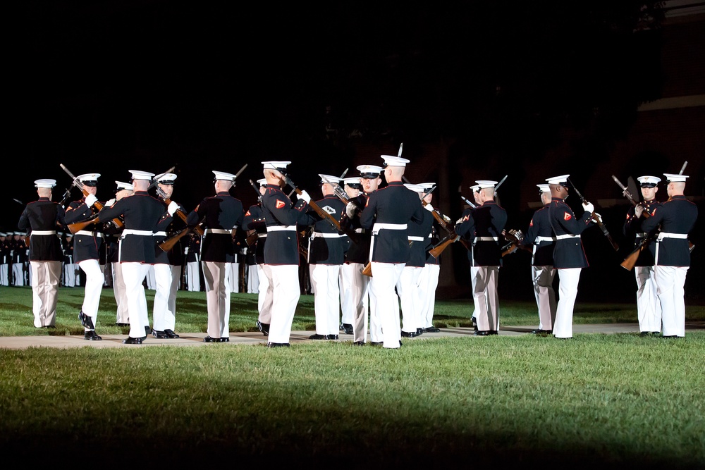 Evening parade