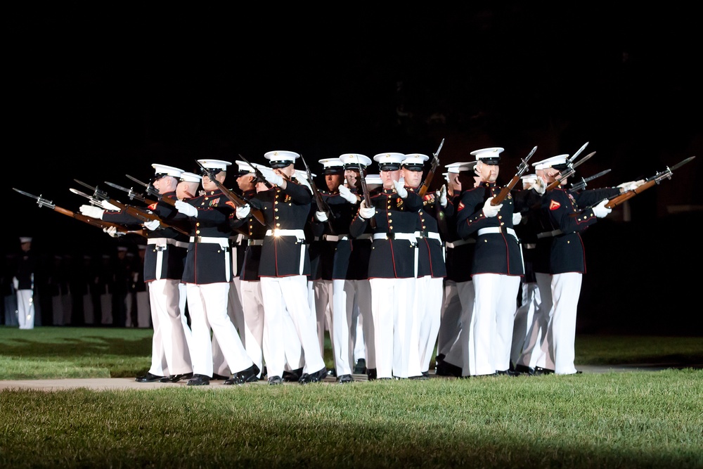 Evening parade