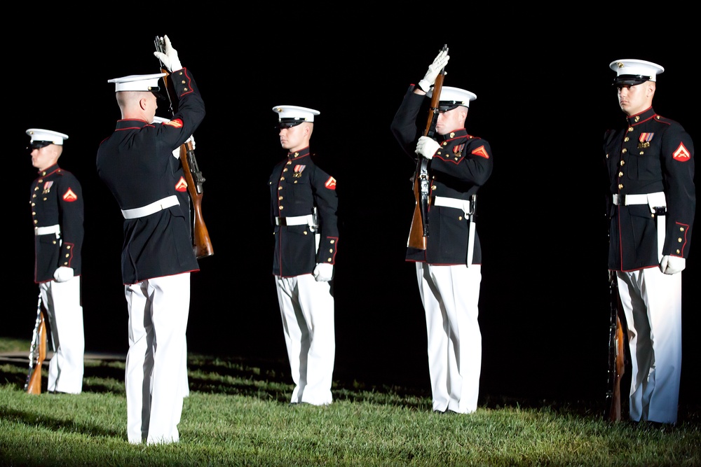Evening parade