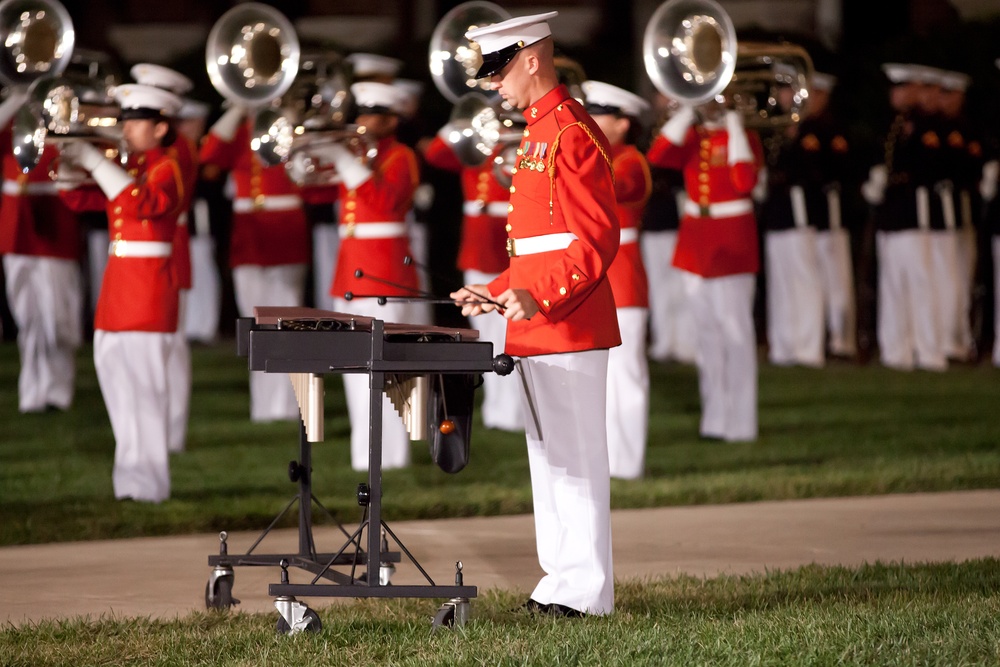 Evening parade