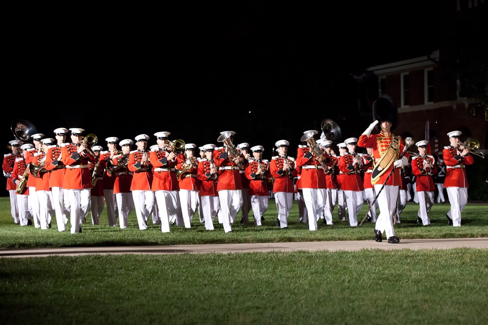 Evening parade