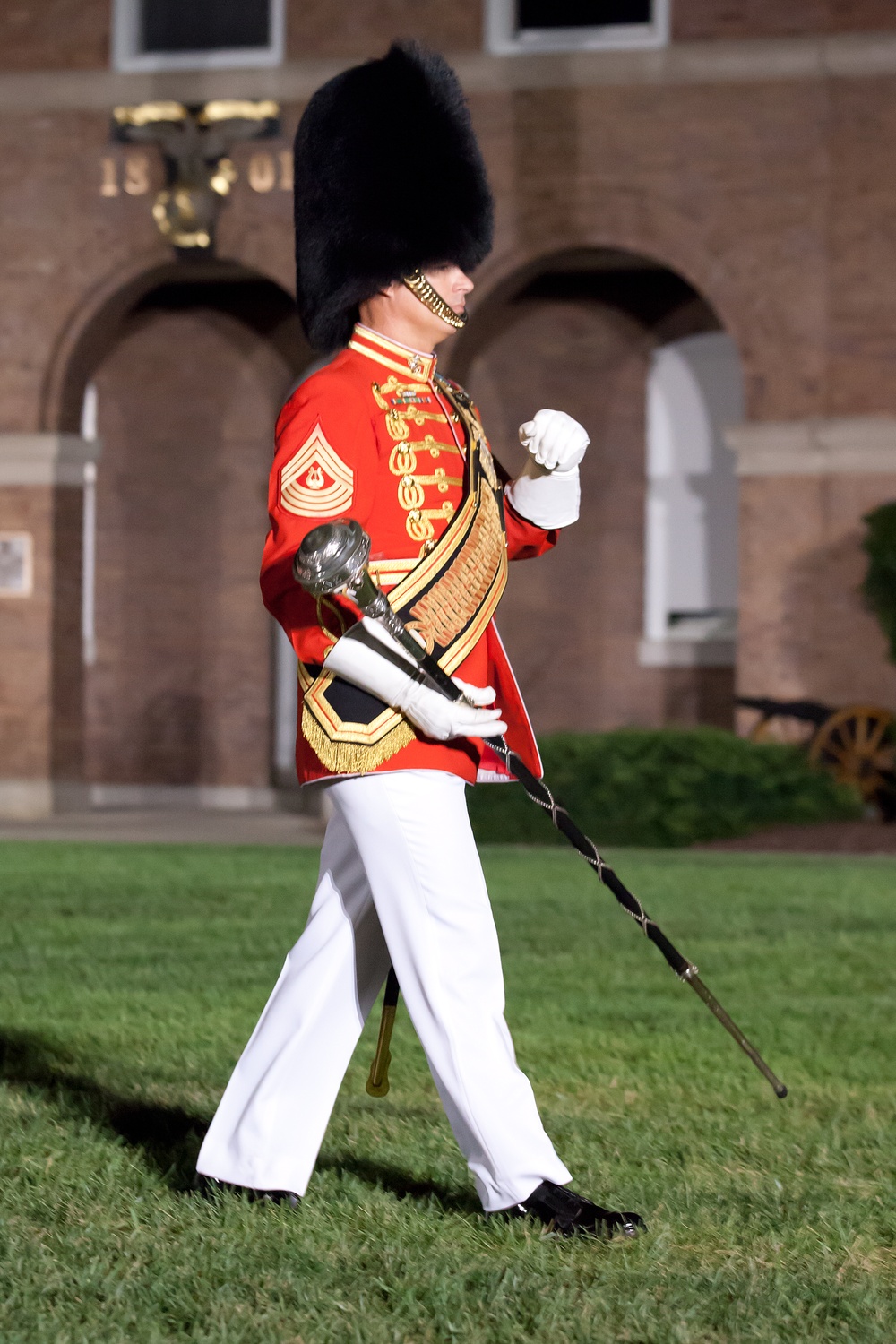 Evening parade