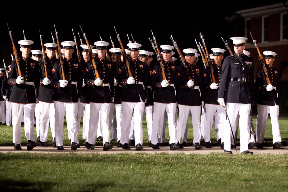 Evening parade