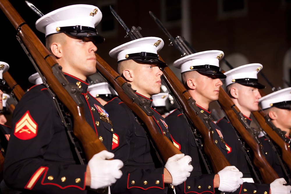 Evening parade