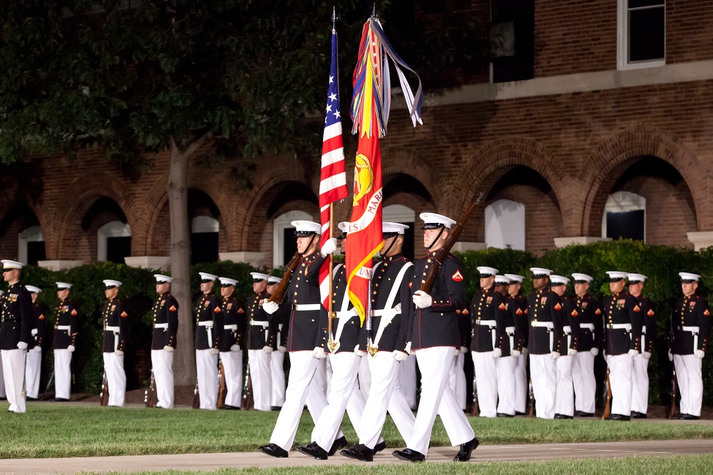 Evening parade