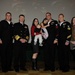 Sailor of the Year finalists with their families