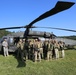 Regimental combat team mission rehearsal exercise